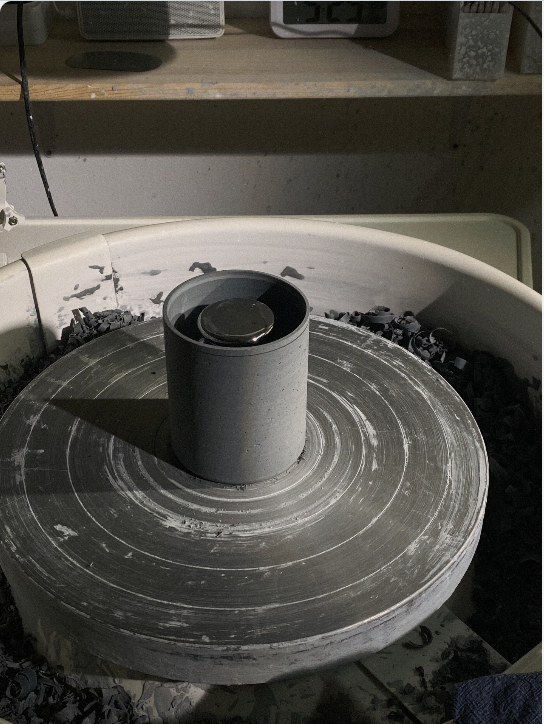 Pottery wheel process